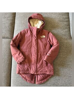 The North Face Kids Girls Hooded 600 Fill Jacket XS Used
